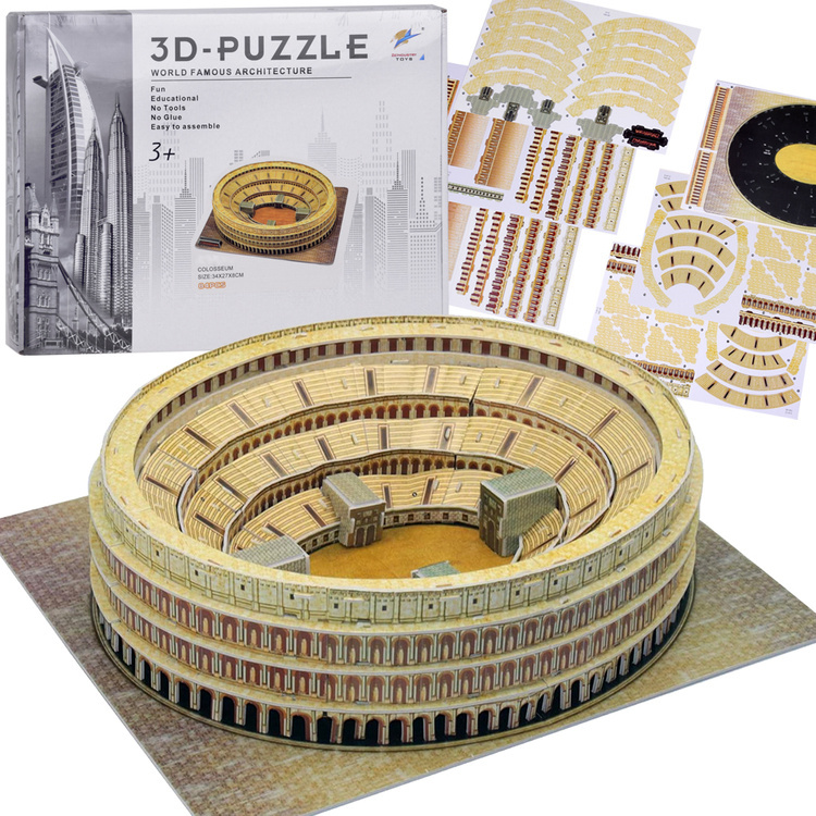 3D Puzzle – Rímske koloseum